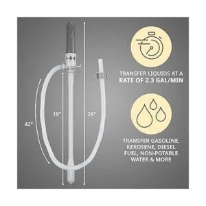 DEWAY Bomba automática de transferencia de combustible 3_3