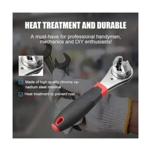 Llave ajustable con tratamiento térmico para tornillos de_6