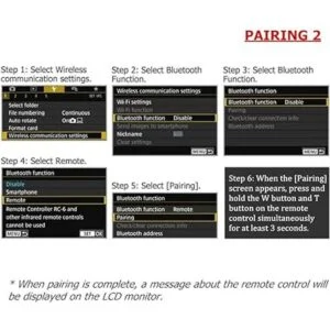 Cámara de control remoto inalámbrico Obturador remoto_7