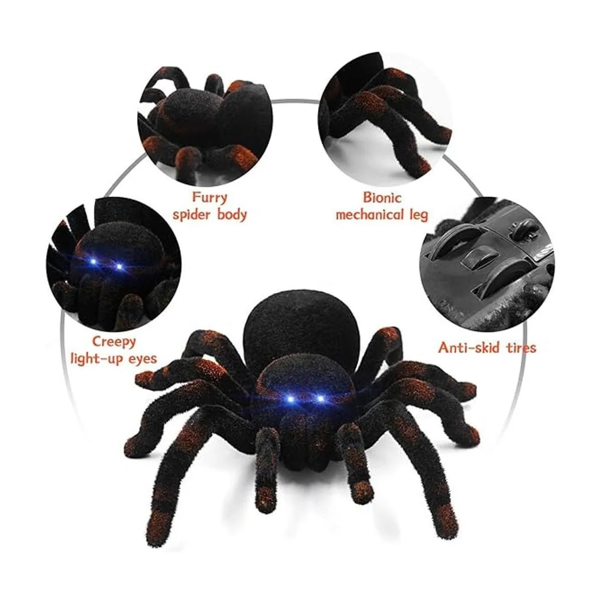 Aerbee Juguetes de araña con control remoto juguetes_3