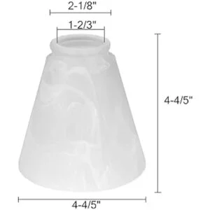 XIDING Paquete de 4 persianas de cristal de repuesto de_2
