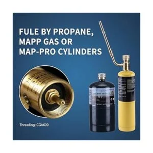 Mapp Antorcha de gas cabeza de antorcha de propano de_7