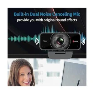 Angetube Cámara web 1080P con micrófono cámara USB para_3
