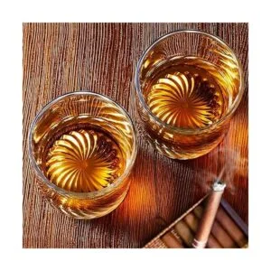 OPAYLY Juego de 4 vasos de whisky de 12 onzas vasos de_5