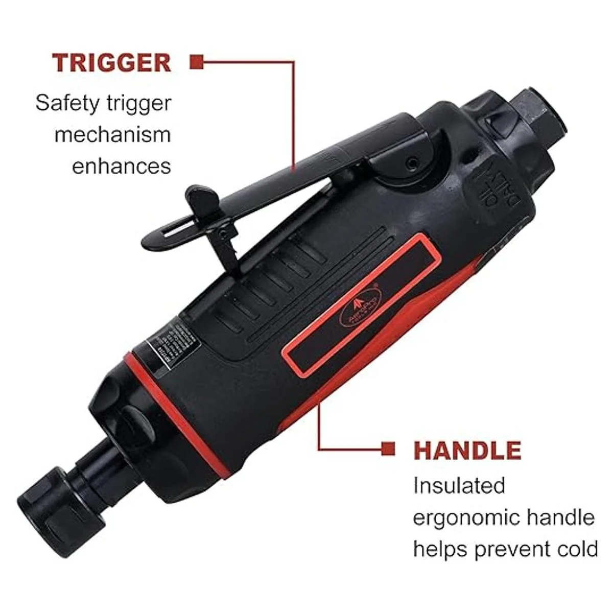 AEROPRO TOOLS 14 pulgadas Mini Air Straight Die Grinder_2