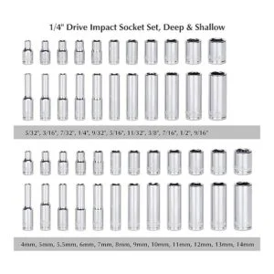 EMENTOL Juego de 62 llaves principales de 14 pulgadas con_2