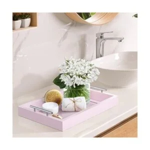 Bandeja de lujo para mesa de café hermosa bandeja_3