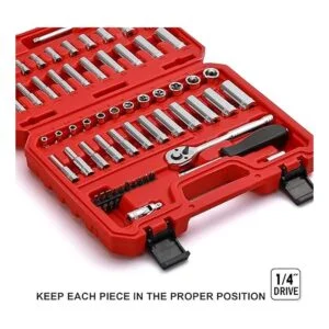 EMENTOL Juego de 62 llaves principales de 14 pulgadas con_7