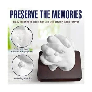 Kit de fundición a mano para parejas kit de moldeo de_6