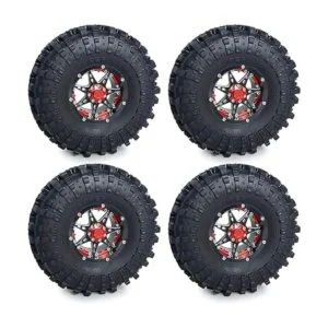 RCHub 4 neumáticos de goma de 2.2 pulgadas llantas_7