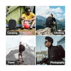 EMART Mochila de cámara con compartimento extraíble bolsa_4