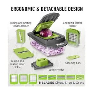 Mueller Pro Series 10 en 1 cortador de verduras de 8_6