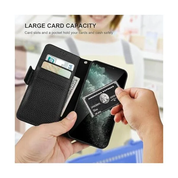 Bocasal Funda tipo cartera para iPhone 11 Pro Max soporte_4