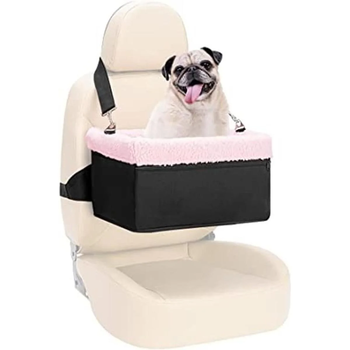 NOVOLAB Asiento de coche para cachorros mejorado de lujo_1