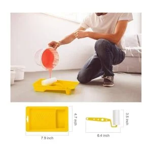 Tool Trio pincel de pintura rodillo esponja todas las_5