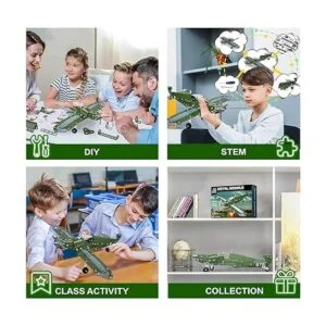 Lucky Doug Juego de 258 piezas de construcción de juguetes_3