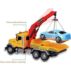 Camiones de remolque grandes con gancho y automóvil para_3