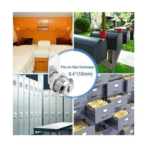 Cerraduras de gabinete con llave igual longitud del_6