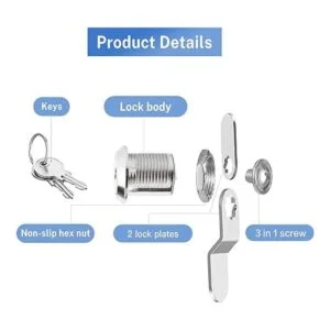 Cerraduras de gabinete con llave igual longitud del_5
