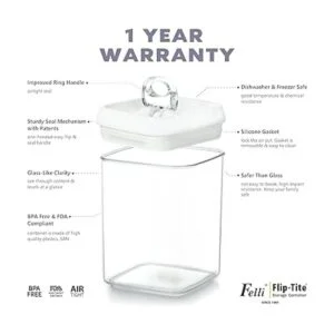 Felli Flip Tite Contenedor de almacenamiento de alimentos_6