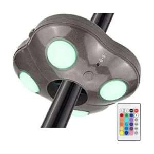 BiGMONAT Lámpara de paraguas para patio funciona con_1