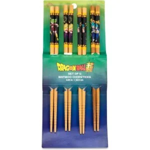 Dragon Ball Palillos de bambú de madera juego de 4_1