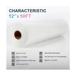 XSEINO Rollo de vinilo de transferencia de calor rollo de_2