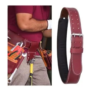 FUERI Cinturón de almacenamiento de herramientas de cuero_7