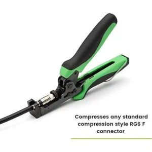 TrueCABLE Herramienta de compresión para conector F_4