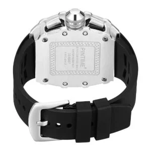 Reloj de pulsera deportiva con diamantes punk estilo_5