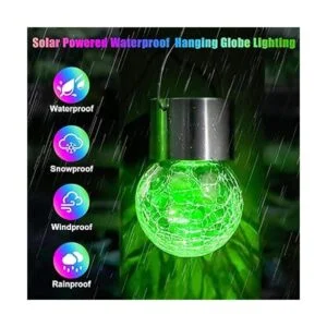Luces colgantes solares con diseño de bola_2