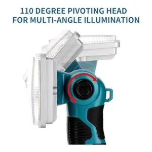 Luz de trabajo LED inalámbrica de 18 W 2000 lm_6