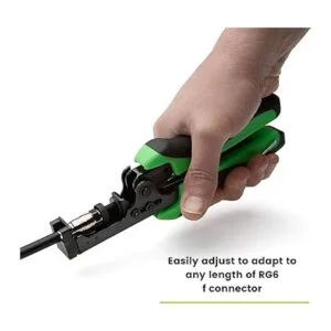 TrueCABLE Herramienta de compresión para conector F_5