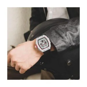 Reloj de pulsera deportiva con diamantes punk estilo_6