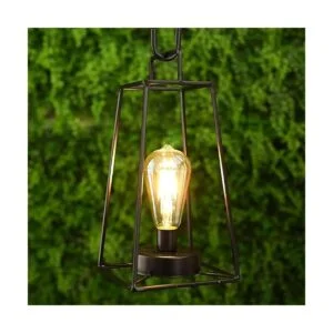 JHY DESIGN Lámpara de mesa geométrica de estilo retro de_5