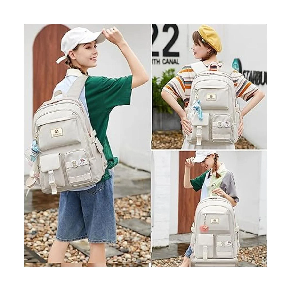 Mochilas para laptop de 15.6 pulgadas mochila escolar_2