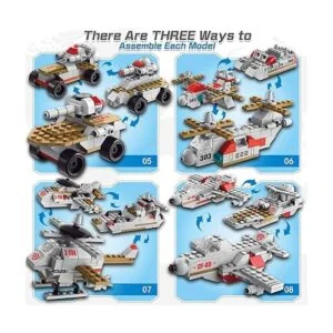 Sitodier Juego de construcción STEM 811 piezas de_5