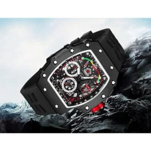 Reloj de correa de goma para hombre diseño deportivo_6