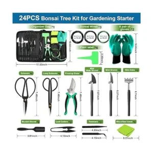Kit de herramientas de bonsái 24 piezas kit de bonsái_5