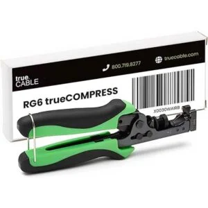 TrueCABLE Herramienta de compresión para conector F_1