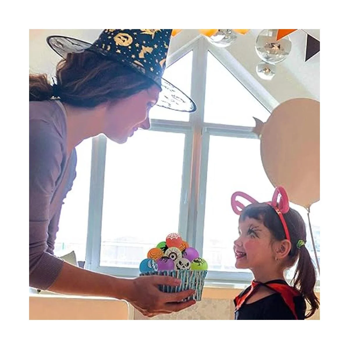 40 bolas que rebotan que brillan en la oscuridad 8_3