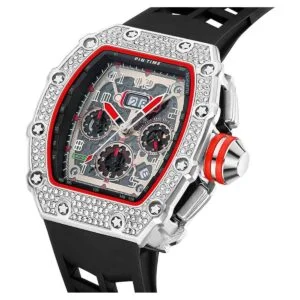 Reloj de pulsera unisex punk brillante para hombre reloj_2