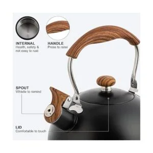 Hervidores de té silbantes con mango de nailon de ajuste_3