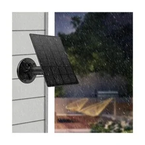 Panel solar para cámara de seguridad inalámbrica al aire_3