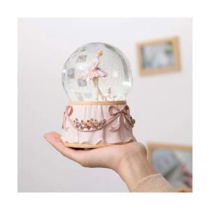 Dreamwizor Ballerina Globo de nieve con mangas verdes_4