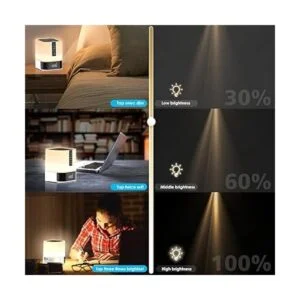 Altavoz Bluetooth de luz nocturna lámpara de noche con_6