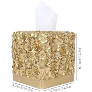 Hymmah Soporte cuadrado moderno para caja de pañuelos_2