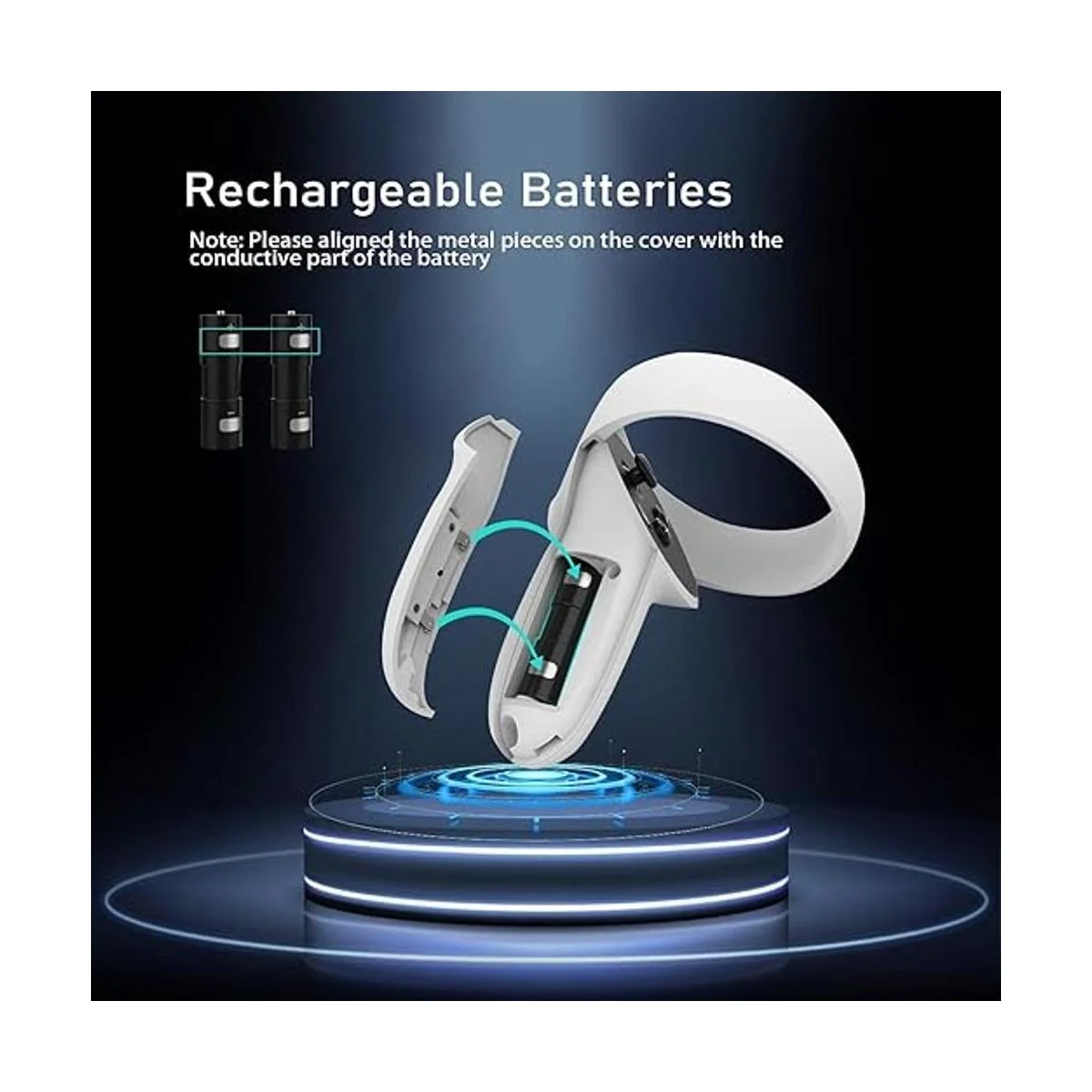 Base de carga para controladores Oculus Quest 2 estación_2