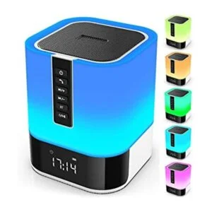 Altavoz Bluetooth de luz nocturna lámpara de noche con_1