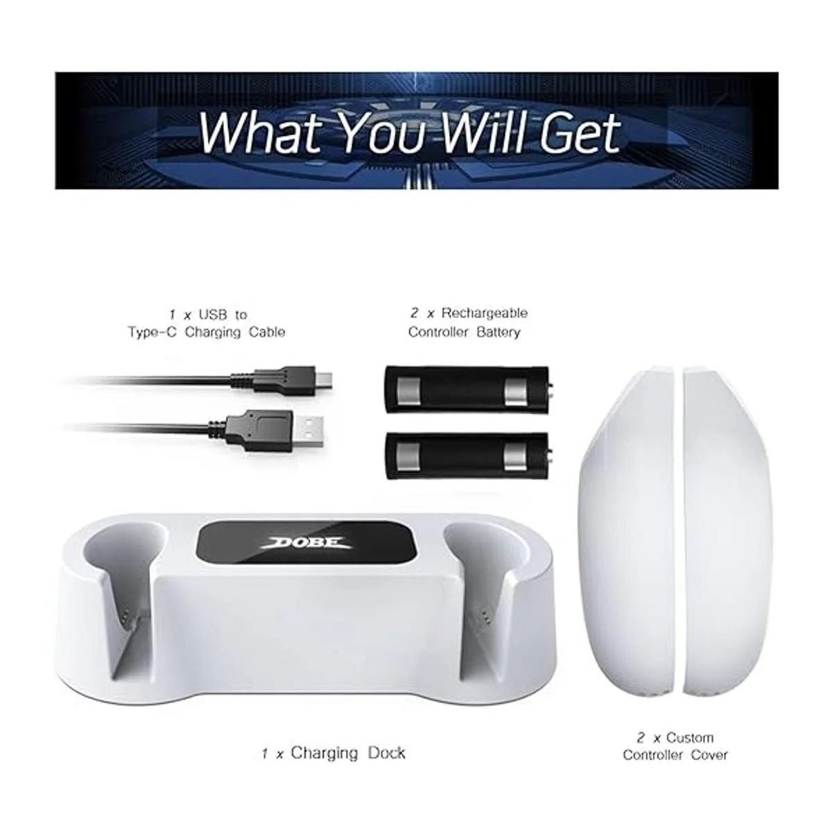 Base de carga para controladores Oculus Quest 2 estación_4